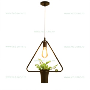 Pendul Soclu E27 Negru LZ1701-E