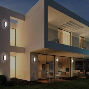 Plafoniera LED Senzor Reglabil 15W Ovala Exterior CCT- PALERMO - Img 2