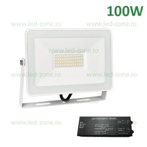 Proiector LED 100W VEGA Alb Emergenta