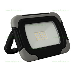 Proiector LED 10W Acumulator si Flash