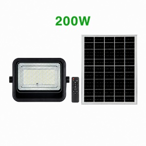 Proiector LED 200W cu Panou Solar si Telecomanda ECO