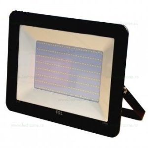 Proiector LED 200W Slim Negru SMD2835 - Img 1