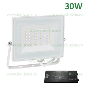 Proiector LED 30W HELIOS Alb Emergenta