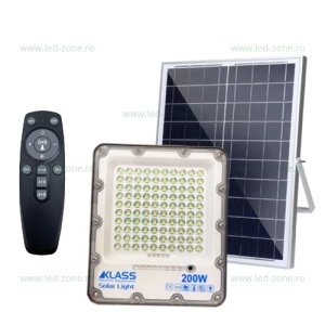 Proiector LED 50W cu Panou Solar si Telecomanda LZ4009 - Img 3