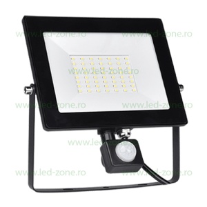 Proiector LED 50W Senzor HELIOS Negru Emergenta - Img 2