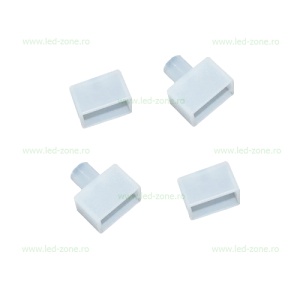 Set 2 Capace Protectie Profil Flexibil Silicon 20x14mm