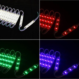 Set 20 Module LED 3xSMD5050 RGB 12V - Img 3