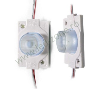 Set 20 Module LED SMD3030 cu Lupa Superflux 12V - Img 3