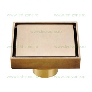 Sifon De Pardoseala Cu Sistem Antimiros Bronz LZ8764FGG