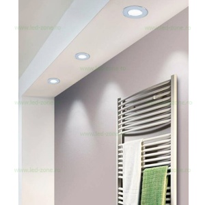 Spot LED 11W Rotund Argintiu IP44 FUEVA - Img 2