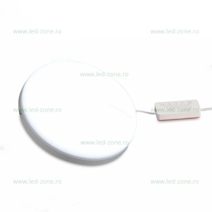 Spot LED 24W Rotund Alb Aplicat Frameless - Img 2
