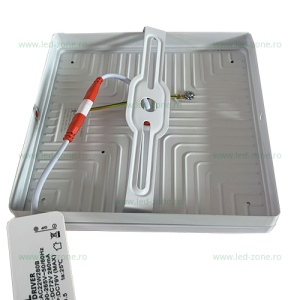 Spot LED 32W Alb Patrat Aplicat - Img 2