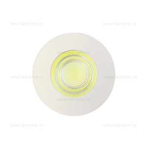 Spot LED 3W COB Rotund Alb Aplicat