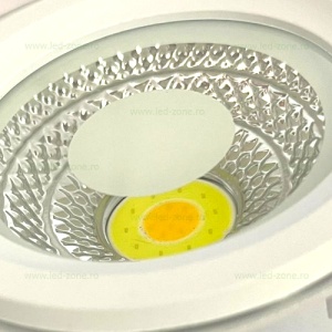 Spot LED 5W Rotund COB Sticla 3 Functii - Img 2