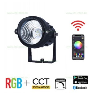 Spot LED Exterior 10W Smart RGBCCT WIFI