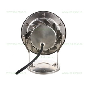Spot LED Exterior 12x1W Rotund RGB 12V Submersibil - Img 3
