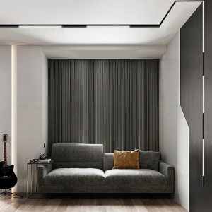 Spot LED Magnetic 10W Liniar Mat Negru CCT RF WIFI - Img 4