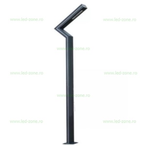 Stalp Iluminat LED 30W Alb Natural + 20W Ornamental 3M LZ9142