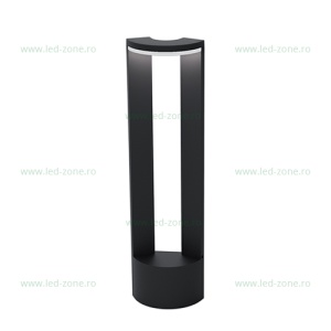 Stalp LED Gradina 10W Negru 78cm LZ01 - Img 2