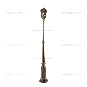 Stalp LED Gradina E27 Cupru JOSH 2M - Img 1