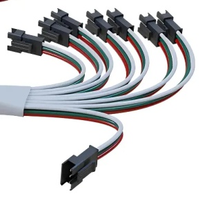 Amplificator Banda LED IC Digitala 3 Fire 8 Iesiri - Img 2
