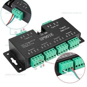 Amplificator Banda LED Pixel Digitala SP901E - Img 2
