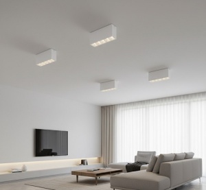 Aplica LED 10W Dreptunghiulara LZ609 Alba - Img 3