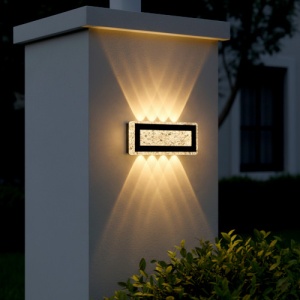 Aplica LED 12W Exterior Neagra LZ112-8