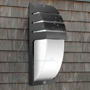 Aplica LED 12W Exterior Negru CRB004