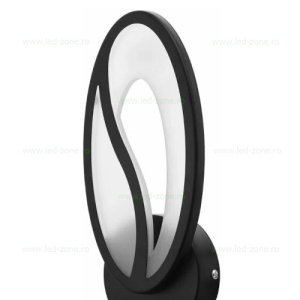 Aplica LED 28W 3 Functii Neagra LZB603-1 - Img 2