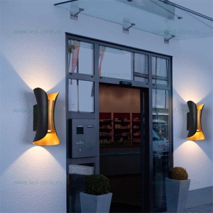 Aplica LED 2x3W Exterior Auriu LZ75811 - Img 5