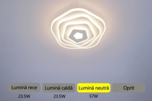 Aplica LED 57W 3 Functii LZ75L361 - Img 3