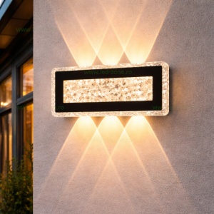 Aplica LED 9W Exterior Neagra LZ112-6 - Img 2