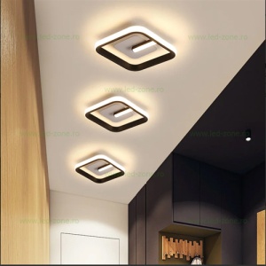 Aplica LED Moderna 20W Patrata 3 Functii LZ6080F