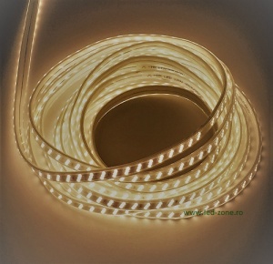Banda LED 2835 180 SMD/ML Furtun Silicon 220V 3R - Img 3