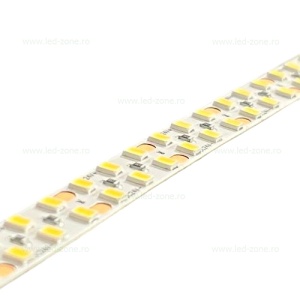 Banda LED 2835 240 SMD/ML Interior 2 Randuri 24V Rola 10m - Img 3