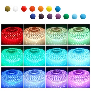 Banda LED 5050 60 SMD/ML RGB 220V Premium - Img 3