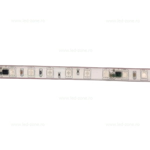Banda LED 5252 60 SMD/ML RGB Digitala 220V Autoadeziva - Img 2