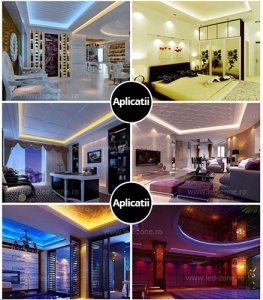 Banda LED COB 810 LED/ML RGB Interior 12V