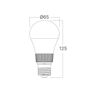 Bec LED E27 13.5W CCT 5 Functii