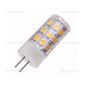 Bec LED G4 3W Corn Ceramica 12V