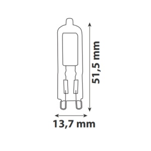 Bec LED G9 3W Corn Sticla - Img 3