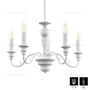Candelabru 5 Socluri E14 Caposile LZ49851 - Img 1