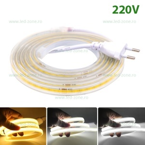 Conector Imbinare 2 Contacte Banda LED COB 220V - Img 5