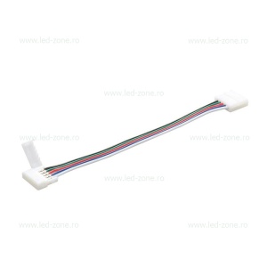 Conector Imbinare 5 Fire Banda LED SMD 5050 12V RGBW - Img 3