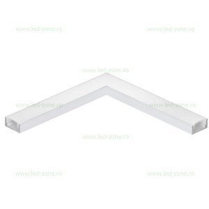 Conector Profil Aluminiu Aplicat Colt Dispersor Mat 12MM - Img 3