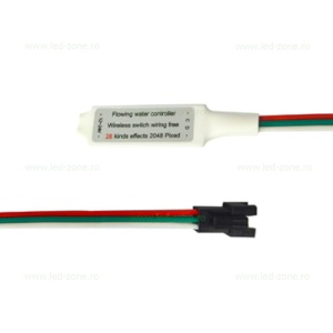 Controller Banda LED Digitala IC 12-24V RF cu Telecomanda - Img 2