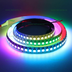 Controller Banda LED Digitala WS2811 IC 24V cu Telecomanda Aplicata - Img 3