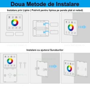 Controller Banda LED RGB 30A 360W TOUCH - Img 4