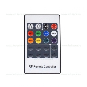 Controller Banda LED RGB 36A 432W Telecomanda 20 Taste IR - Img 3